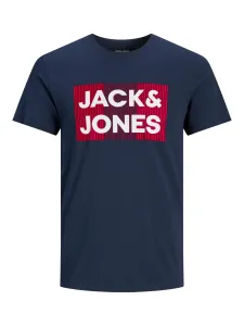 Jack&Jones Férfi póló JJECORP Slim Fit 12151955 Navy Blazer PLAY L