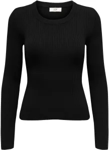 Jacqueline de Yong Női pulóver JDYPLUM 15277223 Black/W XL