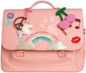 Iskolai aktatáska It Bag Midi Lady Gadget Pink Jeune Premier ergonomikus luxus kivitel 30*38 cm #1096011