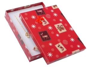 JK Box Karácsonyi ajándék papír díszdoboz XK-10/A7