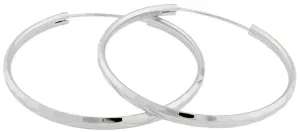 JVD Ezüst karika fülbevaló SVLE0209XD500 4,5 cm