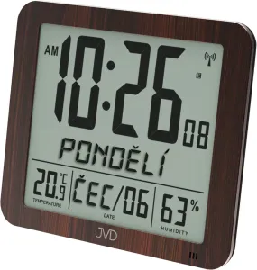 JVD Rádióvezérlésű digitális óra ébresztővel DH9335.2