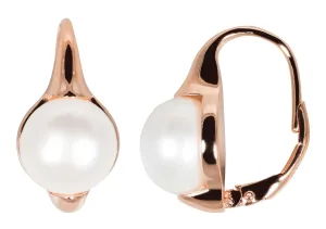 JwL Luxury Pearls Bronz fülbevaló igazgyöngyökkel JL0533