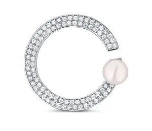 JwL Luxury Pearls Elegáns igazgyöngy bross JL0762