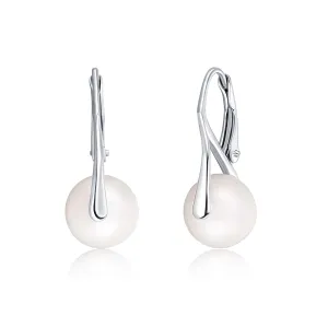 JwL Luxury Pearls Ezüst fülbevaló valódi gyönggyel JL0613