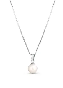JwL Luxury Pearls Ezüst nyaklánc igazgyönggyel JL0834 (lánc, medál)