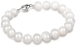 JwL Luxury Pearls Karkötő fehér igazgyöngyökből JL0362