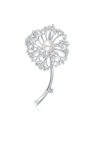 JwL Luxury Pearls Gyönyörű bross gyönggyel 2in1 Gyermekláncfű JL0664