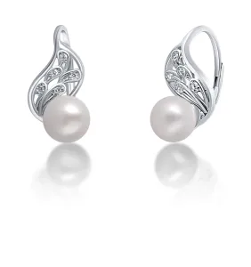 Ezüst fülbevalók JwL Luxury Pearls