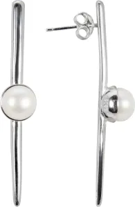 JwL Luxury Pearls Eredeti ezüst fülbevaló, igazgyönggyel JL0464