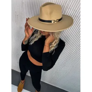 Bézs női kalap méret: one size