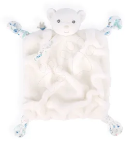 Plüss maci dédelgetéshez Plume Doudou Bear Ivory Kaloo fehér 20 cm ajándékcsomagolásban 0 hó-tól