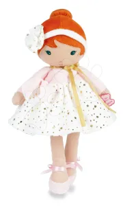 Rongybaba kisbabáknak Valentine K Doll Tendresse Kaloo 25 cm csillagos ruhácskában puha textilből ajándékcsomagolásban 0 hó-tól