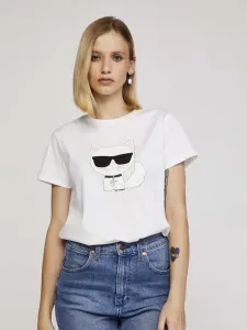Fehér pólók Karl Lagerfeld
