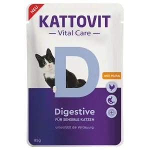 85g Kattovit Vital Care Digestive csirke tasakos nedves macskatáp