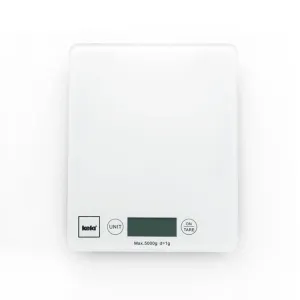 Digitális konyhai mérleg 5 kg PINTA fehér - Kela