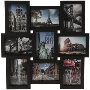 Paris felakasztható képkeret, fekete, 45,5 x 45,5 x 2,5 cm
