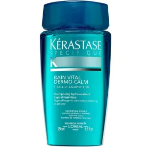 Kérastase Sampon érzékeny fejbőrre normál és vegyes hajra Bain Vital Dermo-Calm (Hypoallergenic Hydra-Soothing Shampoo) 250 ml