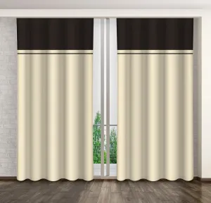 Eredeti dekoratív függöny gyűrődő szalaggal Hossz: 270 cm #1173470