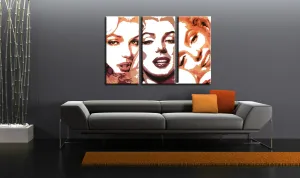 Kézzel festett vászonképek POP Art Marilyn Monroe  mon2  (POP ART képek)