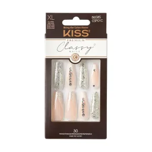 KISS Öntapadó körmök Classy Nails Premium- Sophisticated 30 db