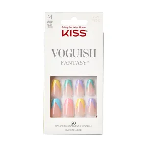 KISS Öntapadó körmök Voguish Fantasy Nails - Disco Ball 28 db