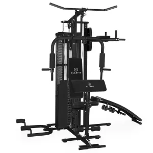 KLARFIT Ultimate Gym 5000, multifunkciós edzőállomás, fekete