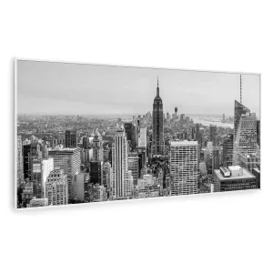 Klarstein Wonderwall Air Art Smart, infravörös hősugárzó, 120 x 60 cm, 700 W, New York City #31738