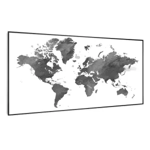 Klarstein Wonderwall Air Art Smart, infravörös hősugárzó, 120 x 60 cm, 700 W, fekete térkép #31718