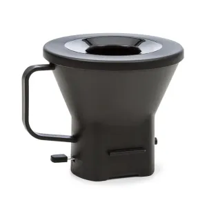 Klarstein Grande Gusto, pót kávészűrőtartó fedéllel, BPA nélkül, fekete