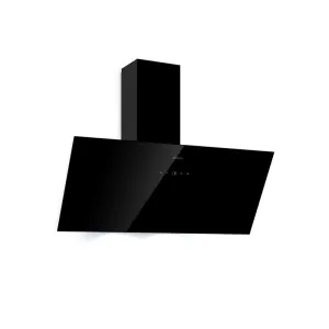 Klarstein Laurel 90, páraelszívó, 90 cm, 350 m³/ó, LED érintőképernyős, fekete