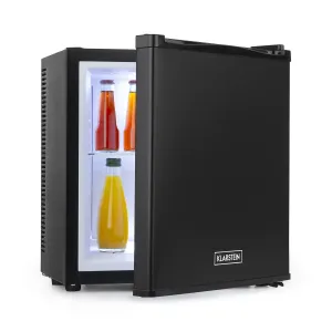Klarstein Secret Cool, mini hűtőszekrény, minibár, 13 liter, G energiahatékonysági osztály, fekete