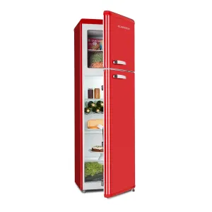 Klarstein Audrey Retro, kombinált hűtőszekrény, 194 l / 56 l, E energiahatékonysági osztály, retro #29218
