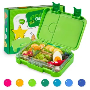 Klarstein junior Lunchbox, 6 rekesz, 21,3 x 15 x 4,5 cm (Sz x Ma x Mé), BPA-mentes #33139