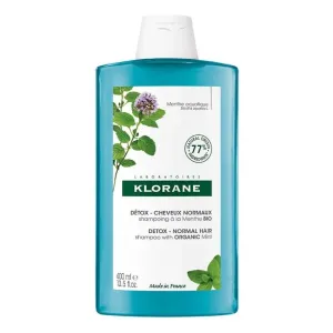 Klorane Méregtelenítő sampon normál hajra Menthe (Detox Shampoo) 400 ml