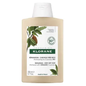 Klorane Tápláló sampon száraz hajra Bio vaj Cupuaçu BIO (Repairing Shampoo) 200 ml