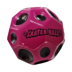 Fidget Crater Ball antistressz labda | rózsaszín (antistressz pattogó)