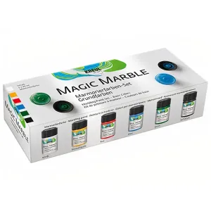 Festék készlet Hobby Line - Magic Marble  (márványozó festékek)