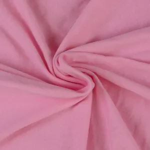 Jersey lepedő (180 x 200 cm) - világos rózsaszín