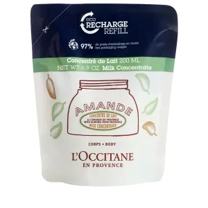 L`Occitane en Provence Csere utántöltő testápoló tejhez Almond (Milk Concentrate Refill) 200 ml