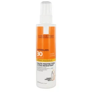 La Roche Posay Napvédő spray érzékeny bőrre SPF 30 Anthelios (Invisible Spray Ultra Resistant) 200 ml