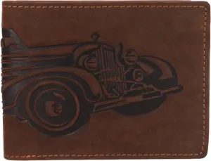 Lagen Férfi bőr pénztárca 19179 BRN CAR