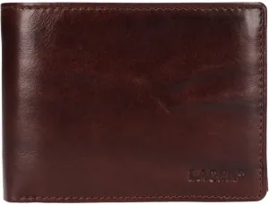 Lagen Férfi bőr pénztárca LG-2111 BRN