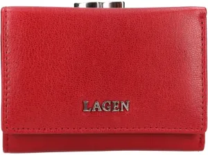 Lagen Női bőr pénztárca LG-2131 PORT WINE