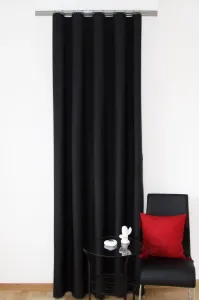 Luxus sötétítőfüggöny készlet BLACK ZMA1/160x250 x2 (2 darabos csomagolás)