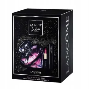 Lancôme La Nuit Trésor - EDP 50 ml + mini ajakrúzs L´Absolu Rouge Matte + szempillaspirál Hypnose Drama Excessive Black 4 ml