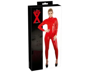 LATEX - hosszúujjú női overall (piros) #1191059