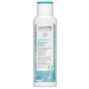 Lavera Basis Sensitiv hidratáló sampon BIO mandulatejjel és aloe vera kivonattal (Moisture & Care Shampoo) 250 ml