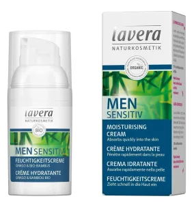 Lavera Men Sensitiv tápláló és hidratáló krém férfiaknak (Moisturising Cream) 30 ml