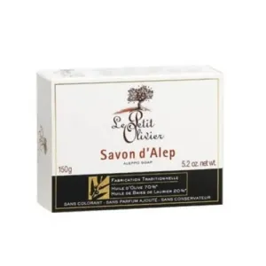 Le Petit Olivier Aleppo hidegen sajtolt szappan olíva- és babérolajjal (Soap) 150 g